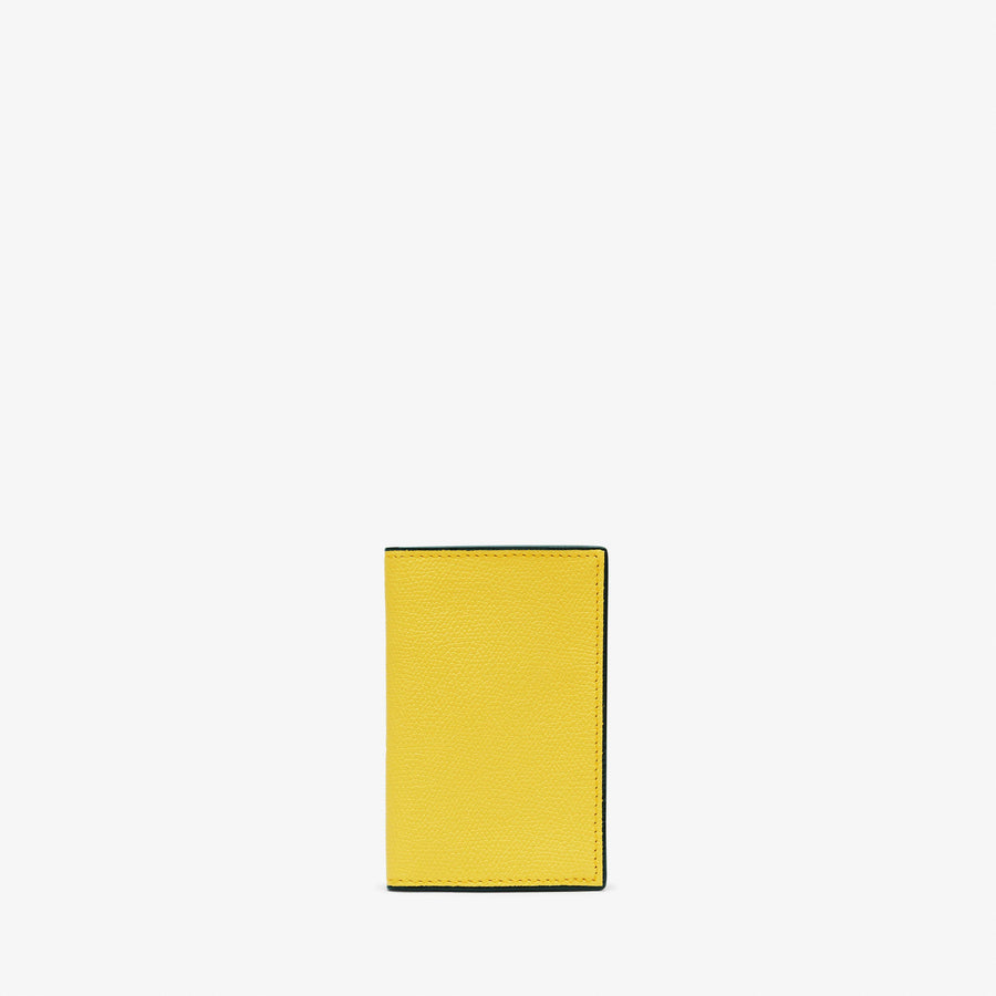 ヴァレクストラ　名刺ケース　イエロー