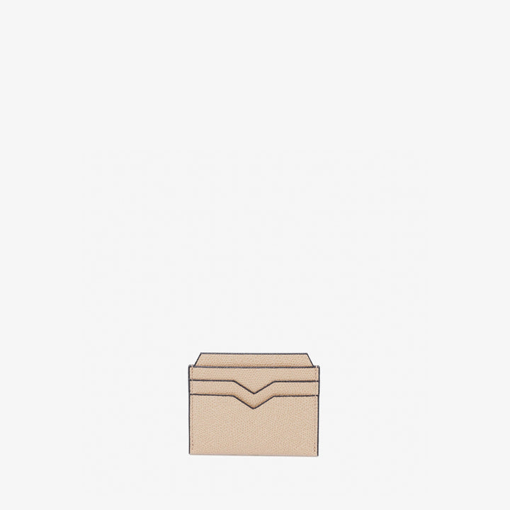 ヴァレクストラ　クレジットカードホルダー 6カード　パウダーピンク