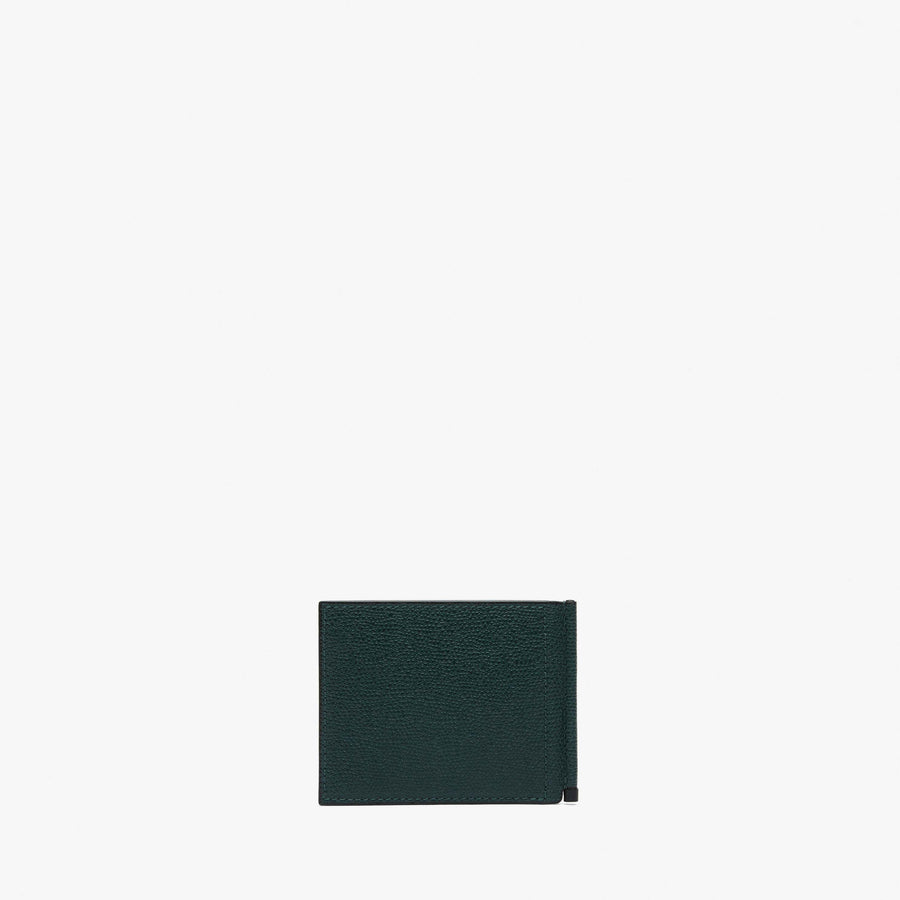 ヴァレクストラ　マネークリップ　ダークグリーン