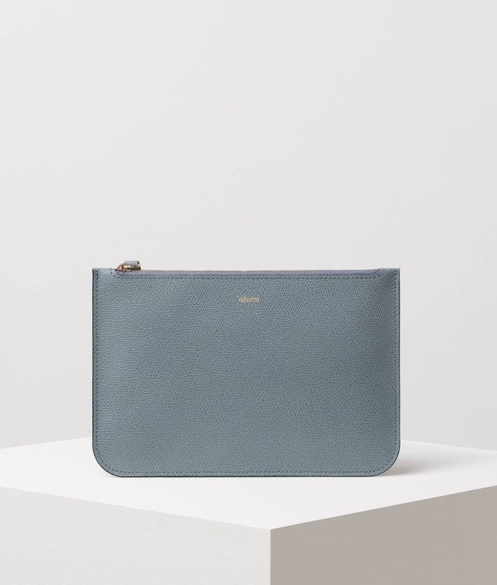 ヴァレクストラ　ジップポーチ　パウダーブルー