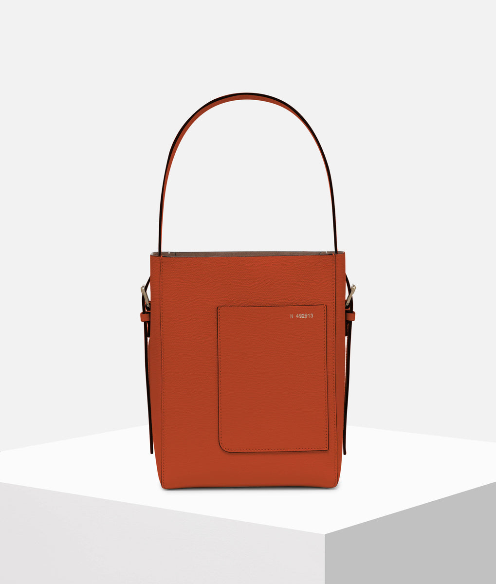 VALEXTRA バケットバッグ スモール ポーチ付 トート *先着価格 Valextra ヴァレクストラ バケットバッグ BUCKET SMALL バケット