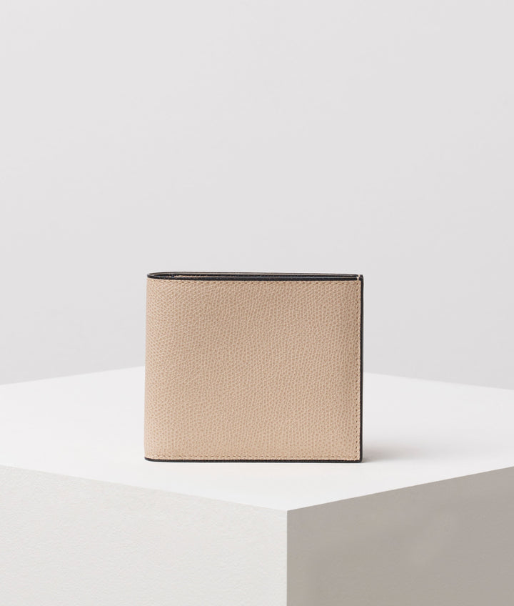 ヴァレクストラ　小銭入れ付き二つ折り 4カード　パウダーピンク