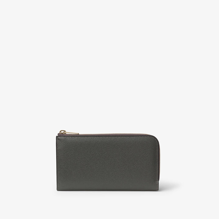 VALEXTRA ヴァレクストラ Lジップパース 長財布 ウォレット 現行